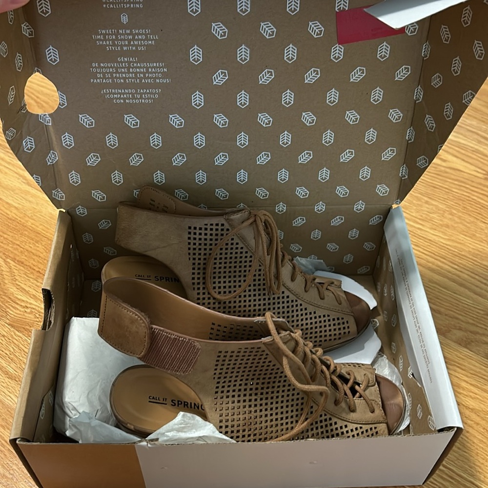 Call It Spring Platform Block Heeled Sandals - image 5